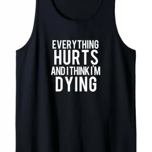 Men's Cotton Pattern Tank Top - Casual Loose Sleeveless Shirt, Suitable for Summer Outdoor Activities, Summer Tank Top